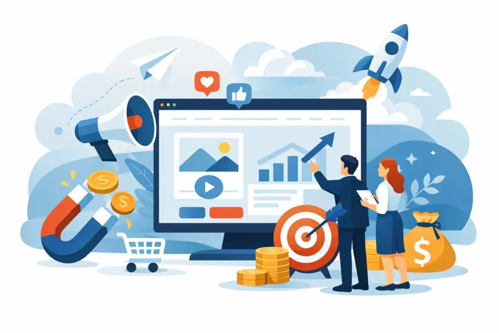 Landing page dla kampanii, który sprzedaje