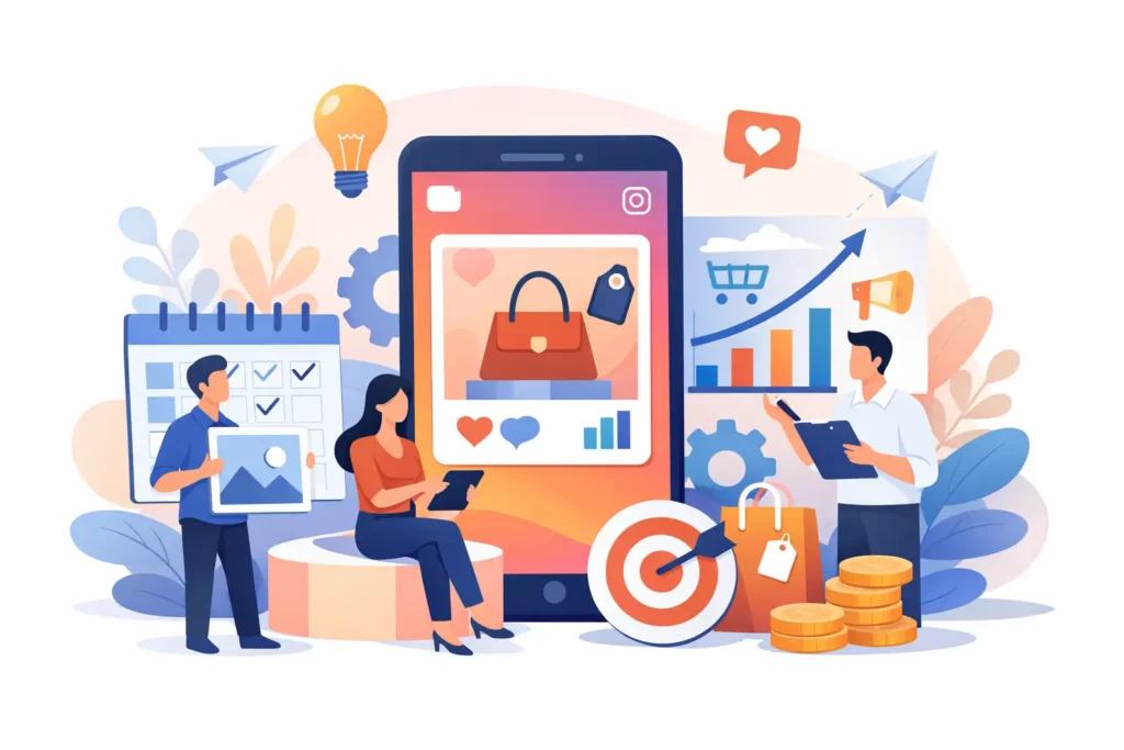 Plan contentu na Instagram, który wspiera sprzedaż