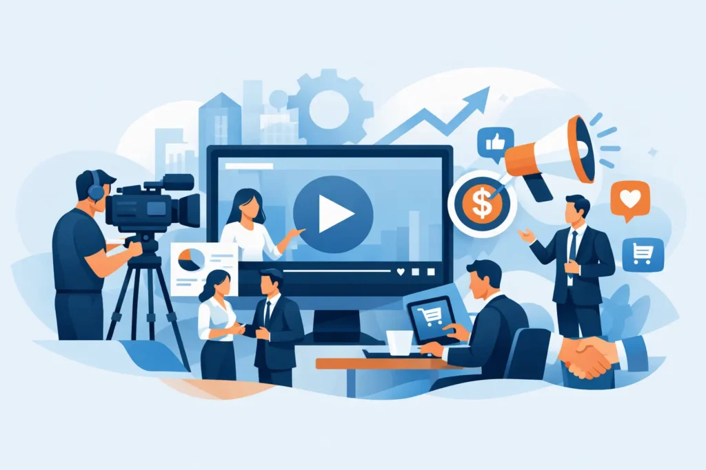 Produkcja wideo dla firm, która sprzedaje