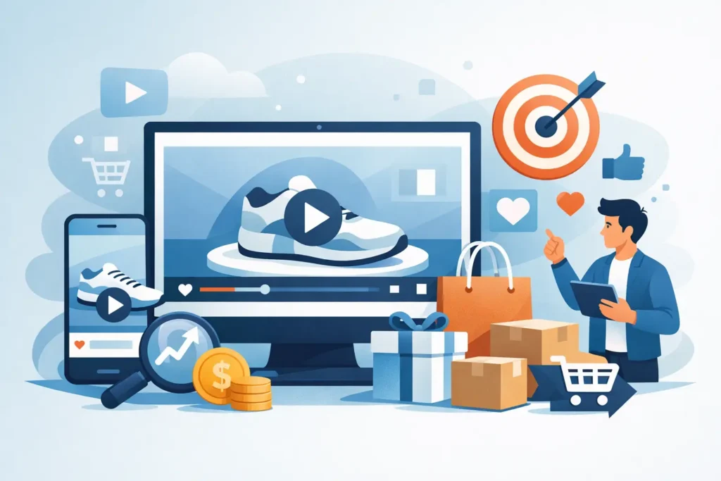 Wideo produktowe ecommerce, które sprzedaje