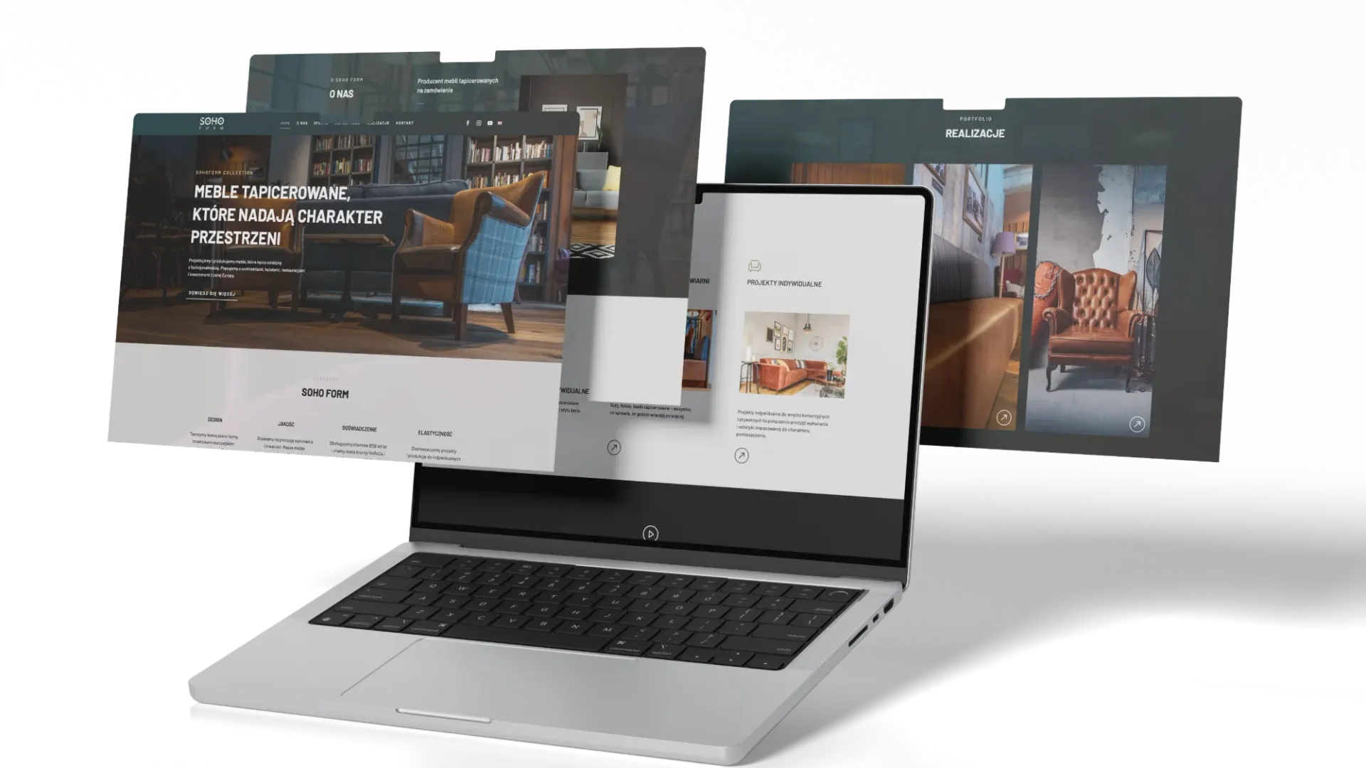 Soho Form – projekt strony internetowej