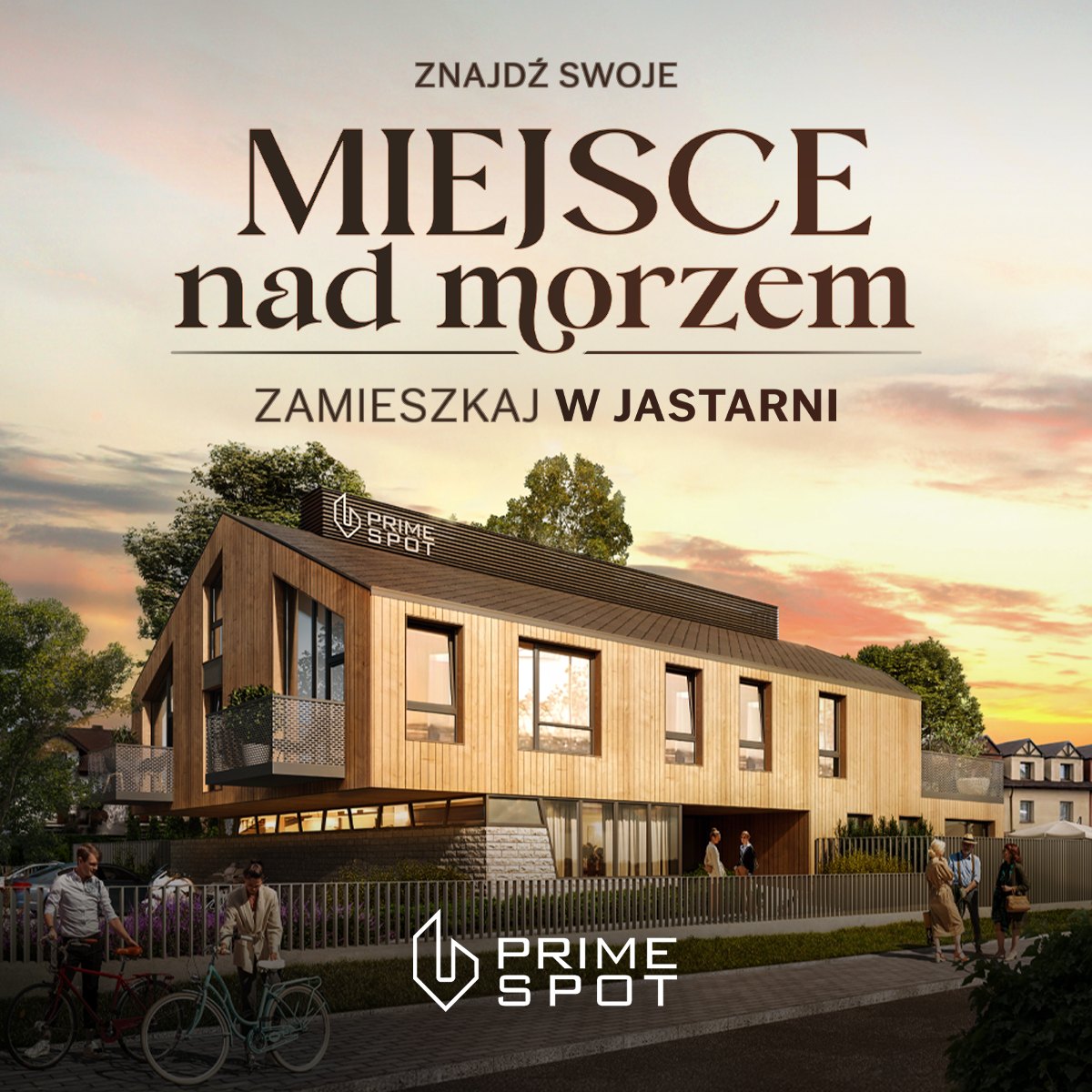 PrimeSpot: Miejsce nad morzem, zamieszkaj w Jastarni, format 1:1